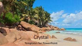  Presentation with violent - Amazing presentation theme having ladigue stones violent surf backdrop and a  colored foreground