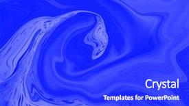  Presentation with tidal power - Beautiful PPT theme featuring tidal power - rolling wave backdrop and a  colored foreground