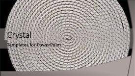  Presentation with black chalkboard vintage blackboard isolated - Presentation theme enhanced with tidal power - rope coil isolated on black background and a light gray colored foreground