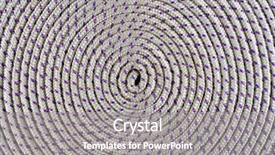  Presentation with leptospirosis leptospira spiral bacteria - Cool new presentation design with tidal power - rope spiral coil background backdrop and a gray colored foreground