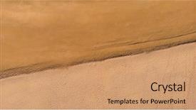  Presentation with amsterdam historical beautiful view - Amazing slide deck having tidal waves - beautiful aerial view backdrop and a  colored foreground