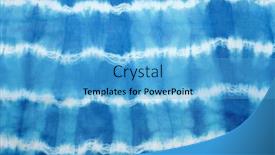  Presentation with tie dye - Audience pleasing slides consisting of tie-dye-background backdrop and a light blue colored foreground