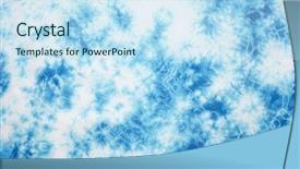  Presentation with tie dye - Slides enhanced with tie dye background background and a sky blue colored foreground