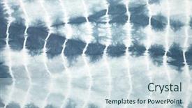  Presentation with tie dye - Beautiful theme featuring tie dye background backdrop and a sky blue colored foreground