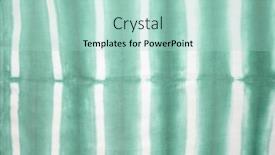  Presentation with tie dye - Presentation theme consisting of tie-dye-background background and a mint green colored foreground