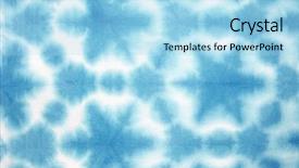  Presentation with tie dye - Beautiful theme featuring tie dye background backdrop and a light blue colored foreground