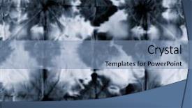  Presentation with tie dye - Presentation with tie dye fabric texture background background and a teal colored foreground