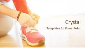  Presentation with learning - Audience pleasing slides consisting of ties bind - child is learning to tie backdrop and a  colored foreground