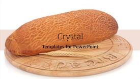  Presentation with rustic - Colorful slide deck enhanced with tiger-loaf-with-ears backdrop and a coral colored foreground