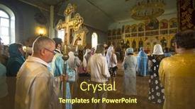  Presentation with celebrations - Colorful PPT theme enhanced with tikhvin-russia-july-9-2014 backdrop and a tawny brown colored foreground