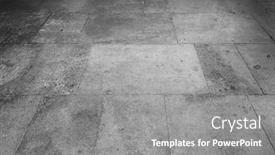  Presentation with flooring - Beautiful theme featuring tile-flooring-close-up backdrop and a gray colored foreground