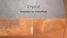  Presentation with cement - Presentation design consisting of tile-on-cement-floor-background background and a light gray colored foreground