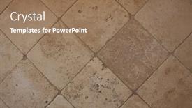  Presentation with tile - Amazing PPT theme having festiva - easter eggs with colorful striped backdrop and a white colored foreground