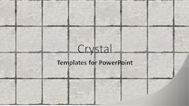  Presentation with texture - Presentation theme with tiled-wall-texture-grey-seamless background and a light gray colored foreground