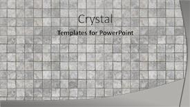  Presentation with texture - Amazing presentation design having tiled-wall-texture-grey-seamless backdrop and a light gray colored foreground