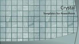  Presentation with checks - Presentation design having tiles background background and a light gray colored foreground