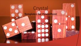  Presentation with game of thrones - Slides consisting of tiles-from-a-game background and a red colored foreground