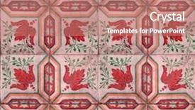  Presentation with sandstone tiles - Amazing theme having tiles in turquoise and orange backdrop and a  colored foreground