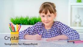  Presentation with happy new year 2022 - Colorful presentation theme enhanced with time activity and hobby education backdrop and a coral colored foreground