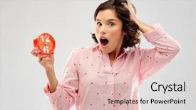  Presentation with emotions - PPT layouts having time emotions and bedtime concept background and a lemonade colored foreground