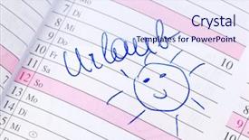  Presentation with annual cycle green mayan calendar - Amazing PPT layouts having time entry - appointment is entered backdrop and a  colored foreground