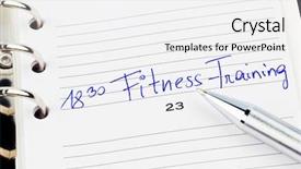  Presentation with annual day save the date - Slides with time entry - date is entered background and a white colored foreground