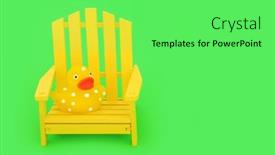  Presentation with space time - Slide deck featuring time-for-a-rest-composition background and a seafoam green colored foreground