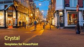  Presentation with amsterdam - Amazing slides having time in amsterdam the netherlands backdrop and a tawny brown colored foreground