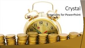  Presentation with time money - Cool new presentation with time is money concept backdrop and a white colored foreground