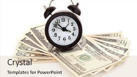  Presentation with time money - Presentation theme enhanced with time is money concept background and a lemonade colored foreground