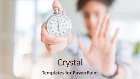  Presentation with ophthalmoscope african american models - Audience pleasing presentation consisting of time limit - young african american woman holding backdrop and a lemonade colored foreground