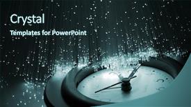  Presentation with fiber optics - PPT theme consisting of time machine - fiber optics background with lots background and a wine colored foreground