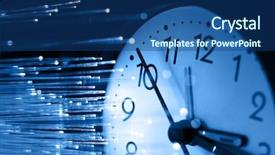  Presentation with fiber optics - Amazing PPT layouts having time machine - fiber optics background with lots backdrop and a ocean colored foreground
