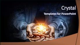  Presentation with media management - PPT layouts featuring time management 3d - clockwork in palm mixed media background and a wine colored foreground