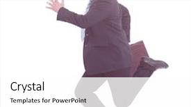  Presentation with biblical growth - Amazing theme having time management sports backgrounds - full growth businessman with briefcase backdrop and a white colored foreground