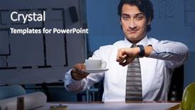  Presentation with project - Amazing slides having time projects - young construction architect working backdrop and a  colored foreground