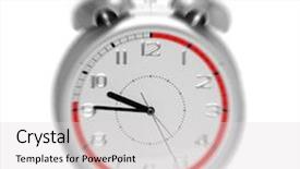  Presentation with time running out - Cool new presentation theme with time running backdrop and a light gray colored foreground