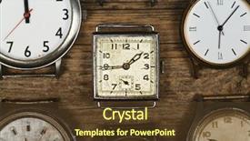  Presentation with aged wood - Slide deck enhanced with time select - selection of retro and antique background and a tawny brown colored foreground