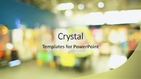  Presentation with zone - Slide deck having time slot - game zone in shopping mall background and a blonde colored foreground