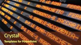  Presentation with venice - PPT theme having maintenance - animated - 3d render background and a dark gray colored foreground.