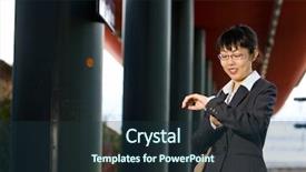  Presentation with lgbt business travel - Beautiful slides featuring time track - asian business woman traveler backdrop and a tawny brown colored foreground