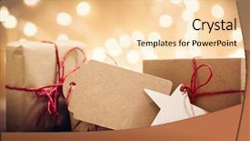  Presentation with eco paper - Theme featuring time vintage mood handmade eco background and a lemonade colored foreground