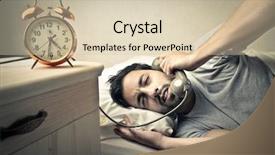  Presentation with conference phone calls - Colorful slide deck enhanced with early phone calls backdrop and a soft green colored foreground