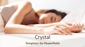  Presentation with statue of justice lady justice - Audience pleasing PPT theme consisting of sleep in bed indoors eye backdrop and a lemonade colored foreground