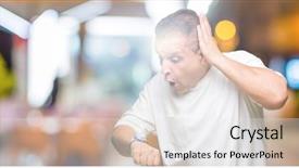  Presentation with arabic music arab man playing - Colorful PPT theme enhanced with time worried afraid of getting backdrop and a  colored foreground