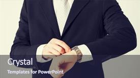  Presentation with zone - PPT theme with time zone - close up of man looking background and a wine colored foreground