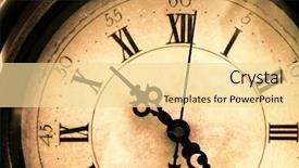  Presentation with timeline - Slide deck consisting of wicker basket full of fruits and vegetables on a white background background and a gold colored foreground