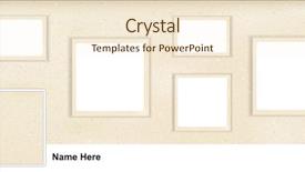  Presentation with timeline - Theme enhanced with timeline - social media facebook cover profile background and a cream colored foreground