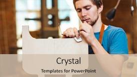  Presentation with egyptian man in make up - PPT layouts having tinder - portrait of focused young man background and a soft green colored foreground