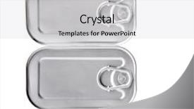  Presentation with white - Beautiful PPT layouts featuring tinned fish - sardine tin isolated backdrop and a light gray colored foreground